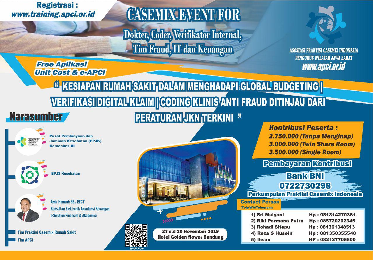 KESIAPAN RUMAH SAKIT DALAM MENGHADAPI GLOBAL BUDGETING  DAN VERIFIKASI DIGITAL KLAIM 
